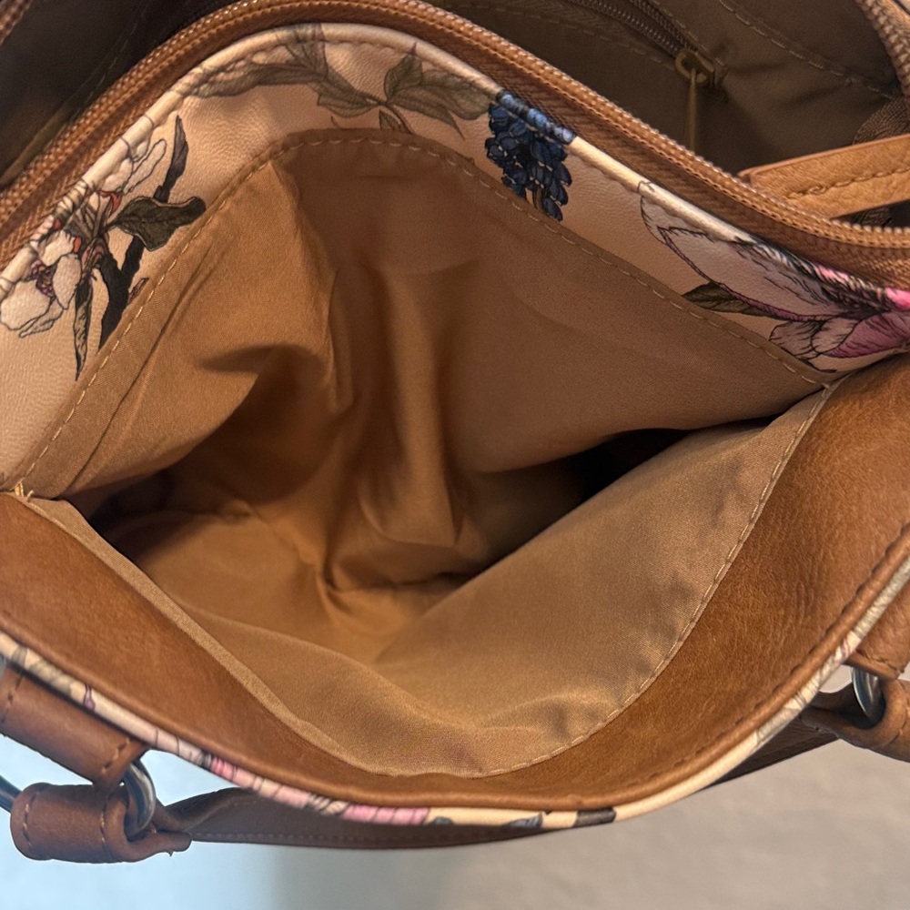 MultiSac Denise Shoulder Bag | Gloria Floral Butterfly Print | - Picture 8 of 12